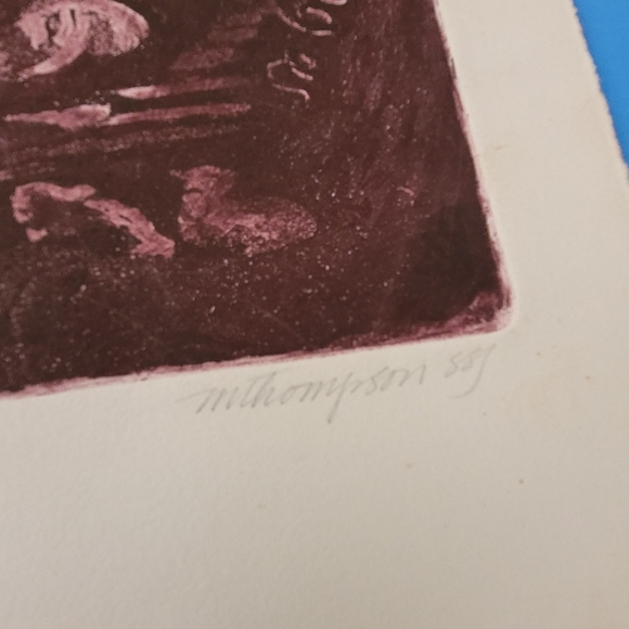 Abstract Art "Gloria" 9 of 10 signed - Picture 4 of 8